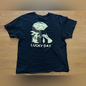 New w/o tags “ Lucky Day” mens XL tshirt